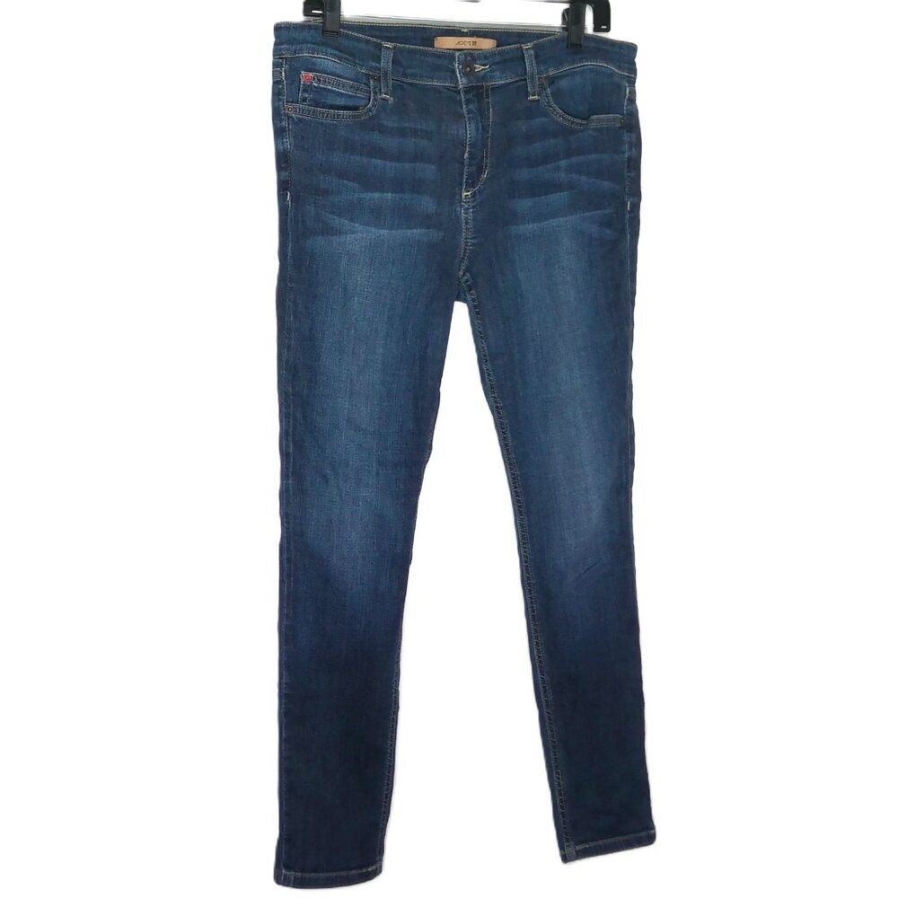 Joe's Jeans Sophia The Icon Ankle Mid Rise Skinny Stretch Dark Wash Denim  Sz 32